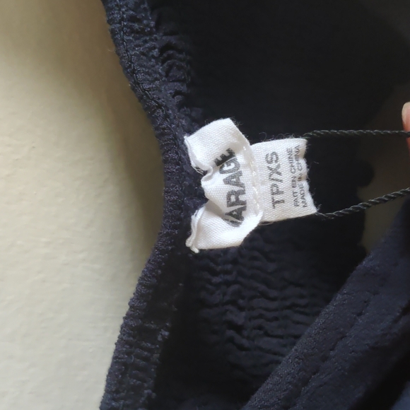 Navy blue Garage Kyla Keyhole Bustier Cami in XS - Picture 2 of 4